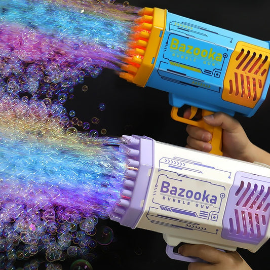 Bubble soap Gun Rocket 69 holes